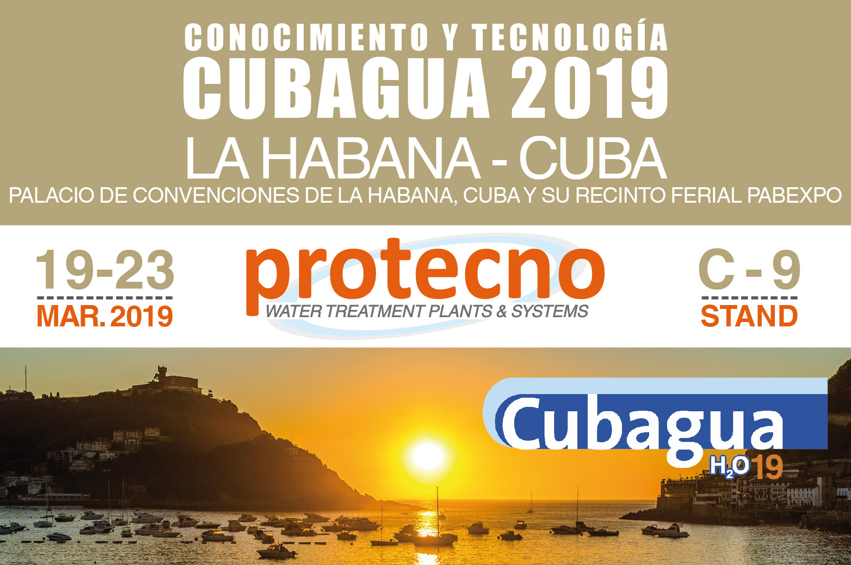 CUBAGUA 2019 – 19-23 mars – La Havane